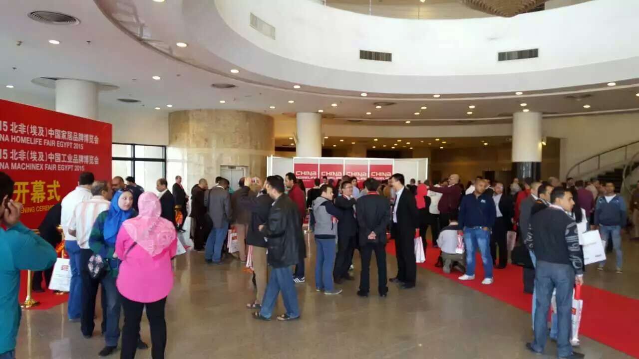 鉑勝光電埃及展會(huì)