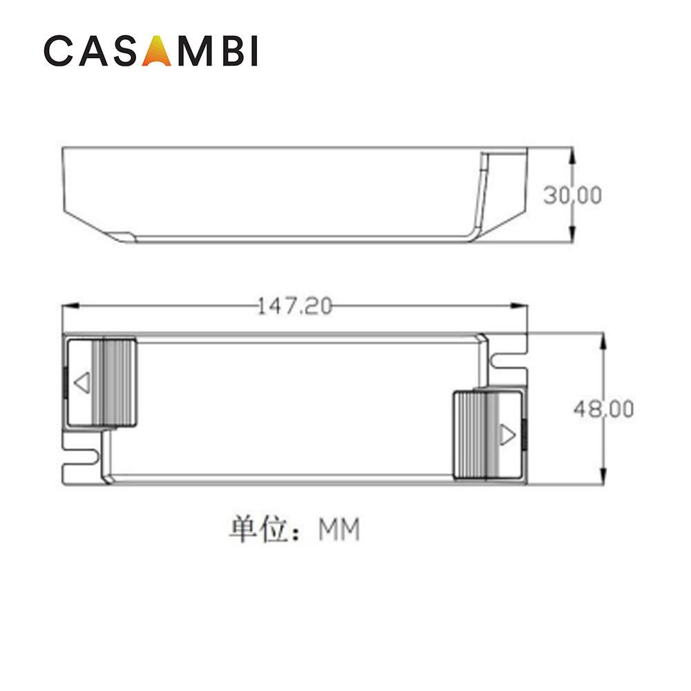 8-24W CASAMBI RGB 120-277V CC